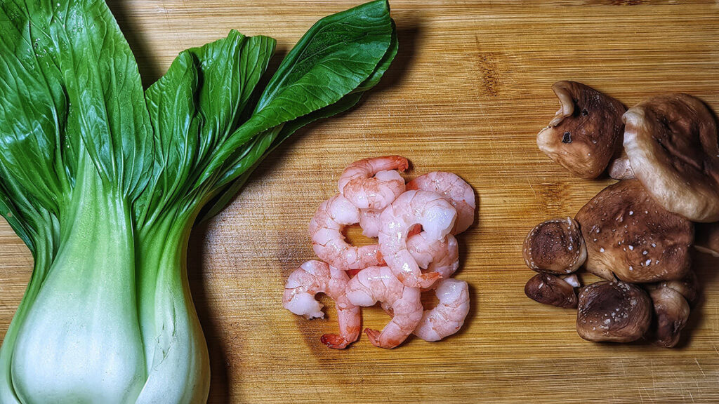 bok choy stir fry ingredients